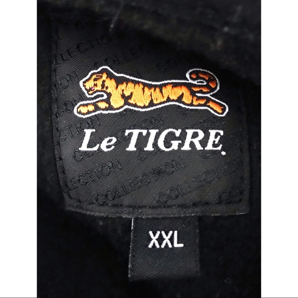 Le Tigre Authentic Embroidered Hoodie Sweatshirt - Picture 7 of 7